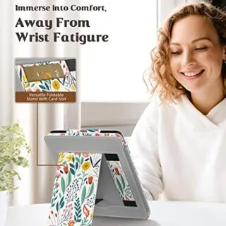 Protective Moko Case designed for 7-Inch Kindle Paperwhite Educators Edition, offers sleek design and durable protection for your Kindle device.