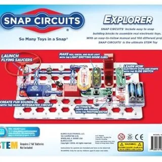 Explore STEM with the Snap Circuits Jr. SC-100 kit, featuring 100 projects and a detailed guide, ideal for educators and young robotics enthusiasts.