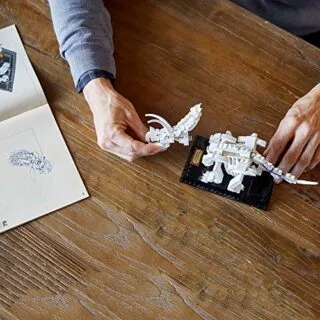 Explore the world of paleontology with this Stem Dinosaur Fossils Kit, featuring 910 pieces for an educational and engaging experience for teachers and hobbyists.