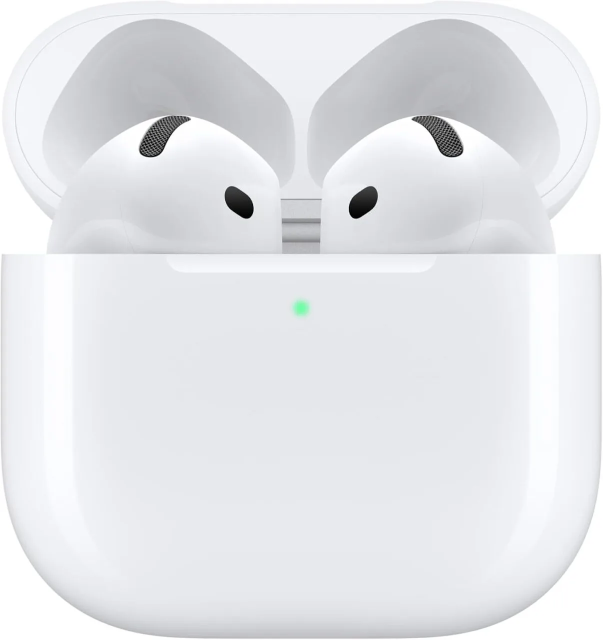 Apple AirPods 4: Optimal Bluetooth Earbuds Designed for Educators, Featuring Advanced Spatial Audio Technology for Enhanced Listening Experience.