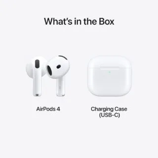 Enhance your classroom experience with Apple AirPods 4. These Bluetooth earbuds offer spatial audio and water resistance, ideal for teachers and educators.
