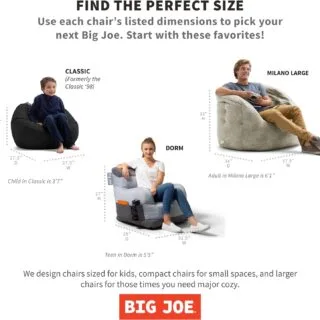 Sapphire blue bean bag chair designed for durability and comfort, perfect for enhancing classroom seating arrangements and learning environments.