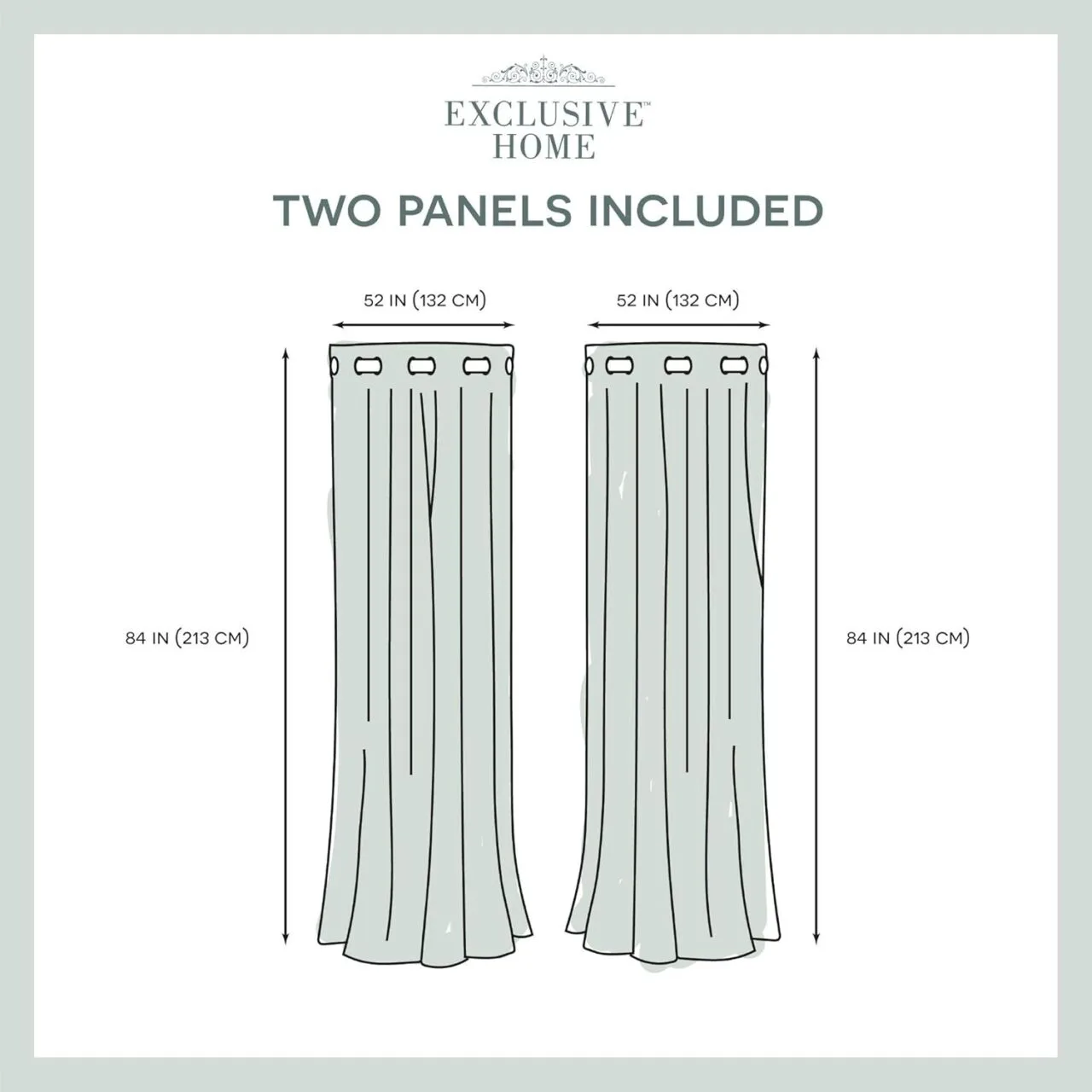Modern Classroom Curtains: Luxe Talia Double Layer with Sheer and Room Darkening Grommet Design, Ideal for Stylish and Functional Light Control.
