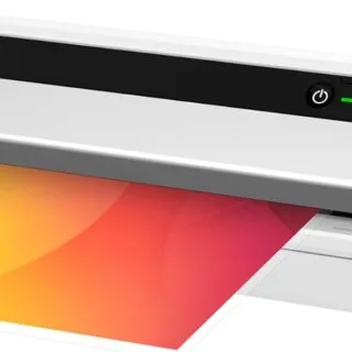 Explore the Fellowes Saturn Laminating Machine with a 12.5-inch starter kit, perfect for enhancing classroom and home projects with professional-quality laminating.