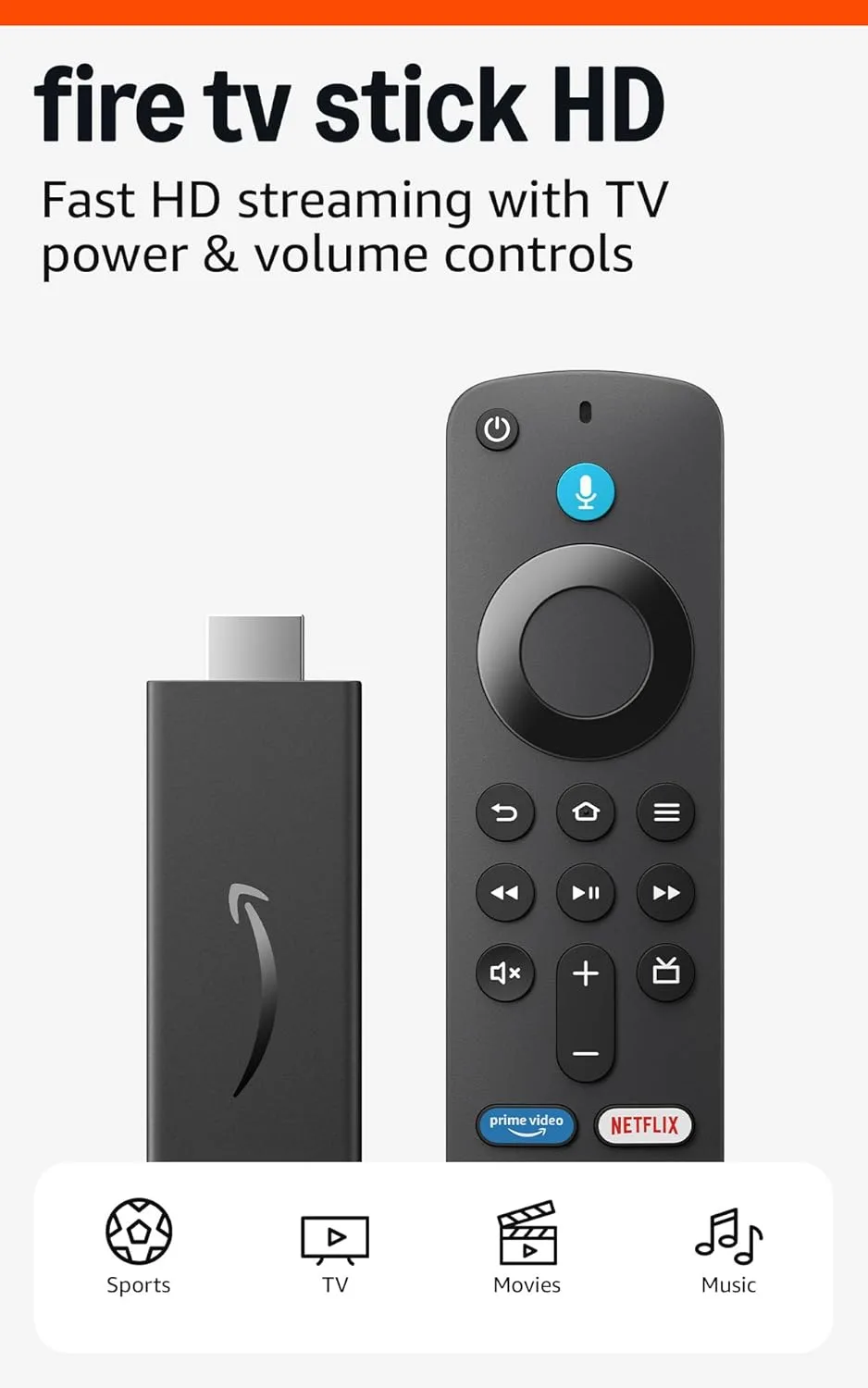 Amazon Fire TV Stick HD with Alexa Remote enhances smart home entertainment, providing seamless streaming capabilities and voice control for a richer viewing experience.