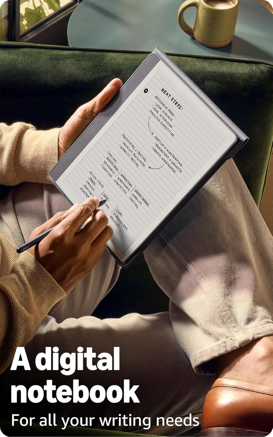 Amazon Kindle Teachers Scribe 64GB eBook device designed for educators to enhance learning through digital notes and extensive reading capabilities.