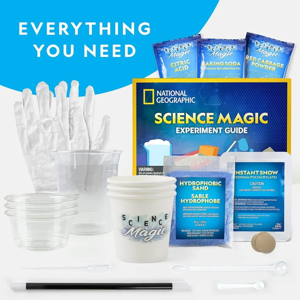 Blue Marble Science Kit for Kids offers engaging hands-on chemistry and botany activities, perfect for exploring nature and igniting scientific curiosity.