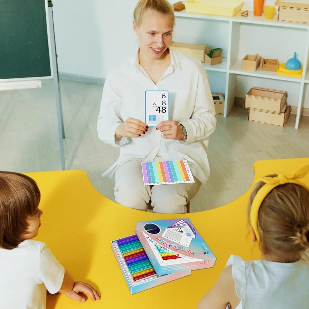 Engaging math flash cards designed for educators and students, perfect for enhancing learning with Coova math manipulatives.