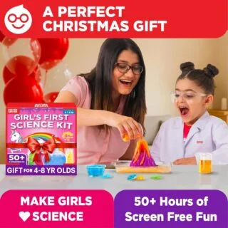 Engaging Dr. Jupiter Science Kit for early chemistry exploration and hands-on learning for children aged 4-8, promoting curiosity and educational fun.