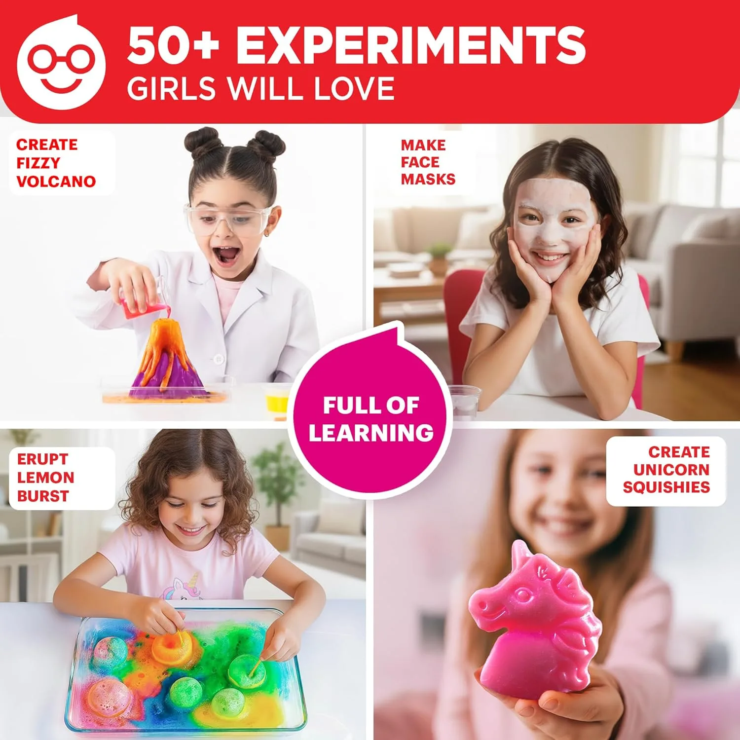 Engaging Dr. Jupiter Science Kit for kids ages 4-8, perfect for introducing early chemistry concepts through fun experiments and activities.