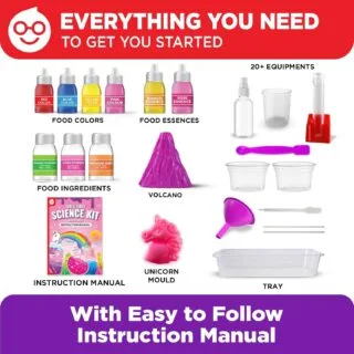 Engaging science kit for kids ages 4-8 featuring early chemistry experiments by Dr. Jupiter to inspire curiosity and learning in young minds.