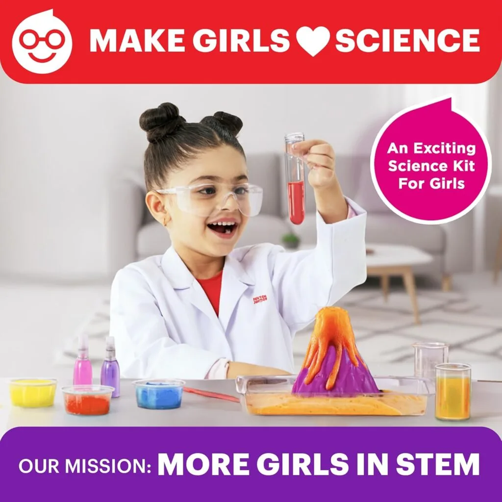 Engaging Dr. Jupiter Science Kit for kids ages 4-8 promotes early chemistry exploration with fun and educational activities that spark curiosity.