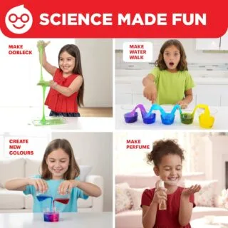 Engaging Dr. Jupiter Science Kit for kids aged 4-8, offering hands-on early chemistry experiments for young learners. Perfect for fostering curiosity.