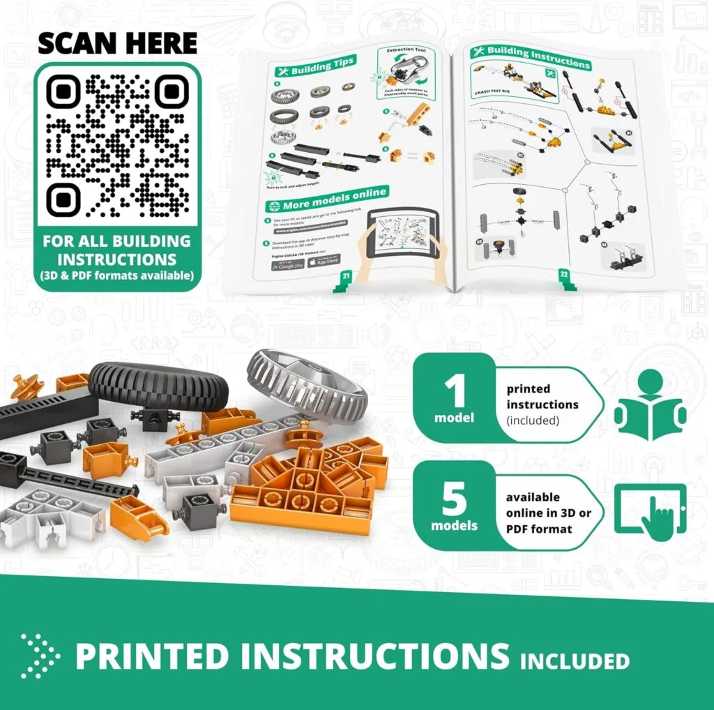Explore the Engino STEM Physics Experiment Set focused on inertia, friction, and circular motion for hands-on learning and discovery in physics.