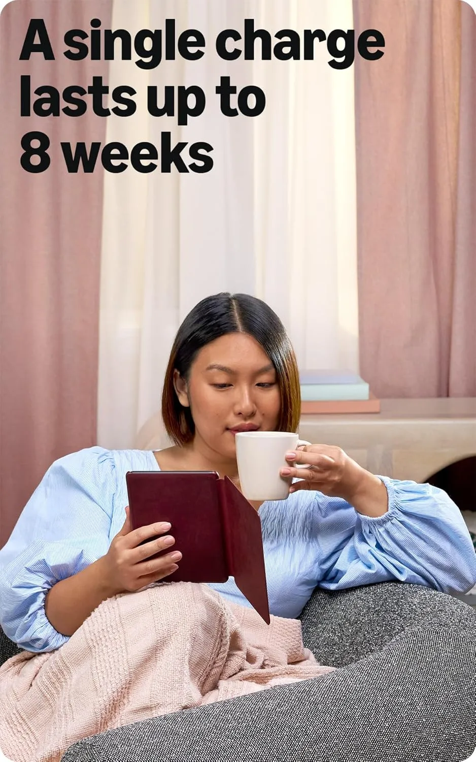 Alternative text: Explore the Kindle Oasis 16GB, featuring a vibrant color display and adjustable warm light for an enhanced premium reading experience.