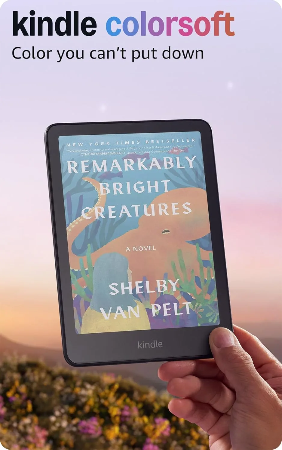 Experience the Kindle Oasis 16GB eReader with a vibrant color display and adjustable warm light for a premium reading experience.