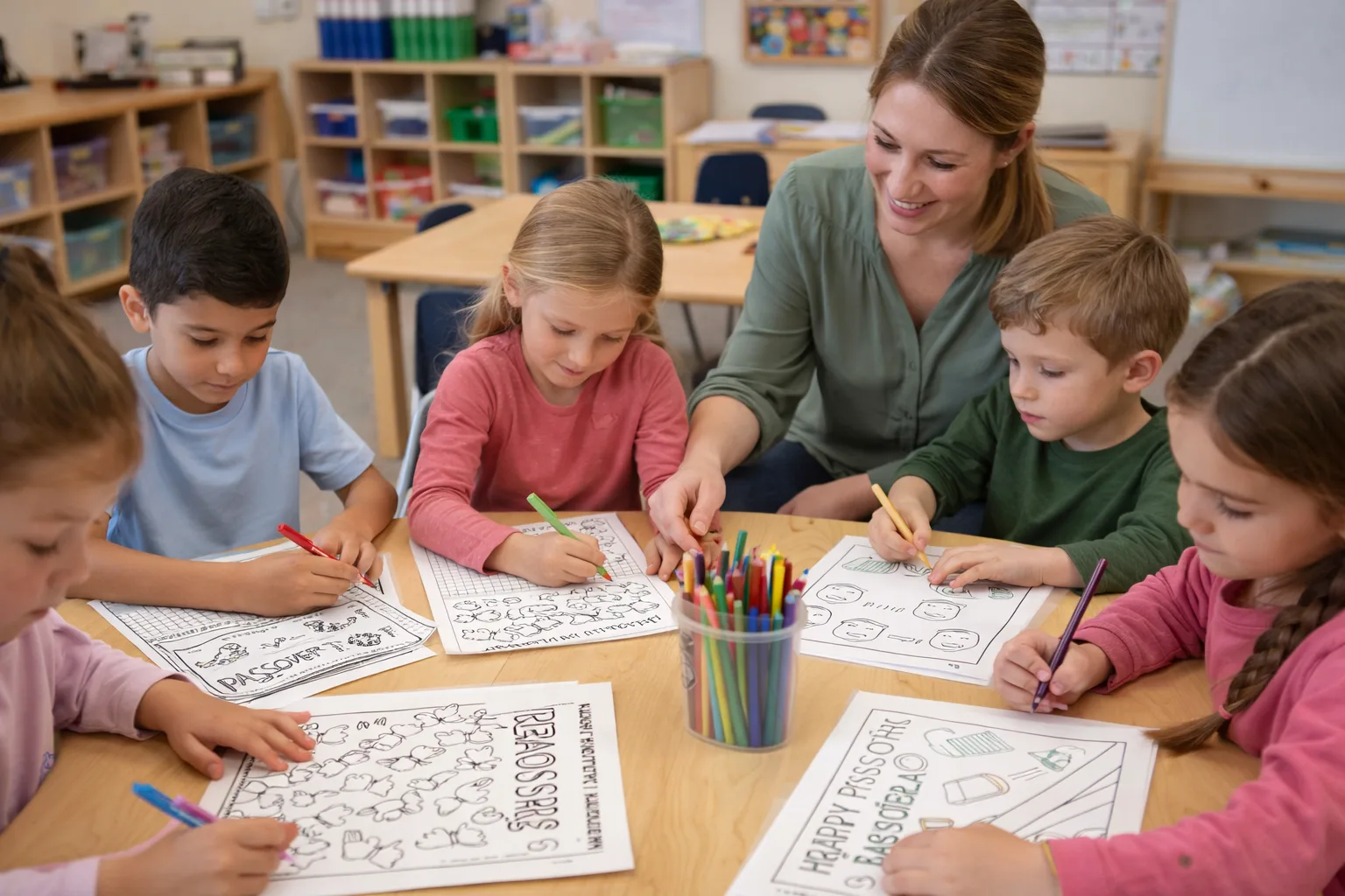 Celebrate Passover with Fun Coloring Sheets for Kids