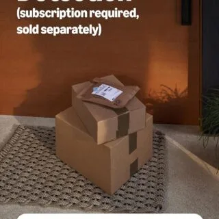 Ring Battery Doorbell offers full view video and live monitoring, ensuring enhanced home security and peace of mind for homeowners.