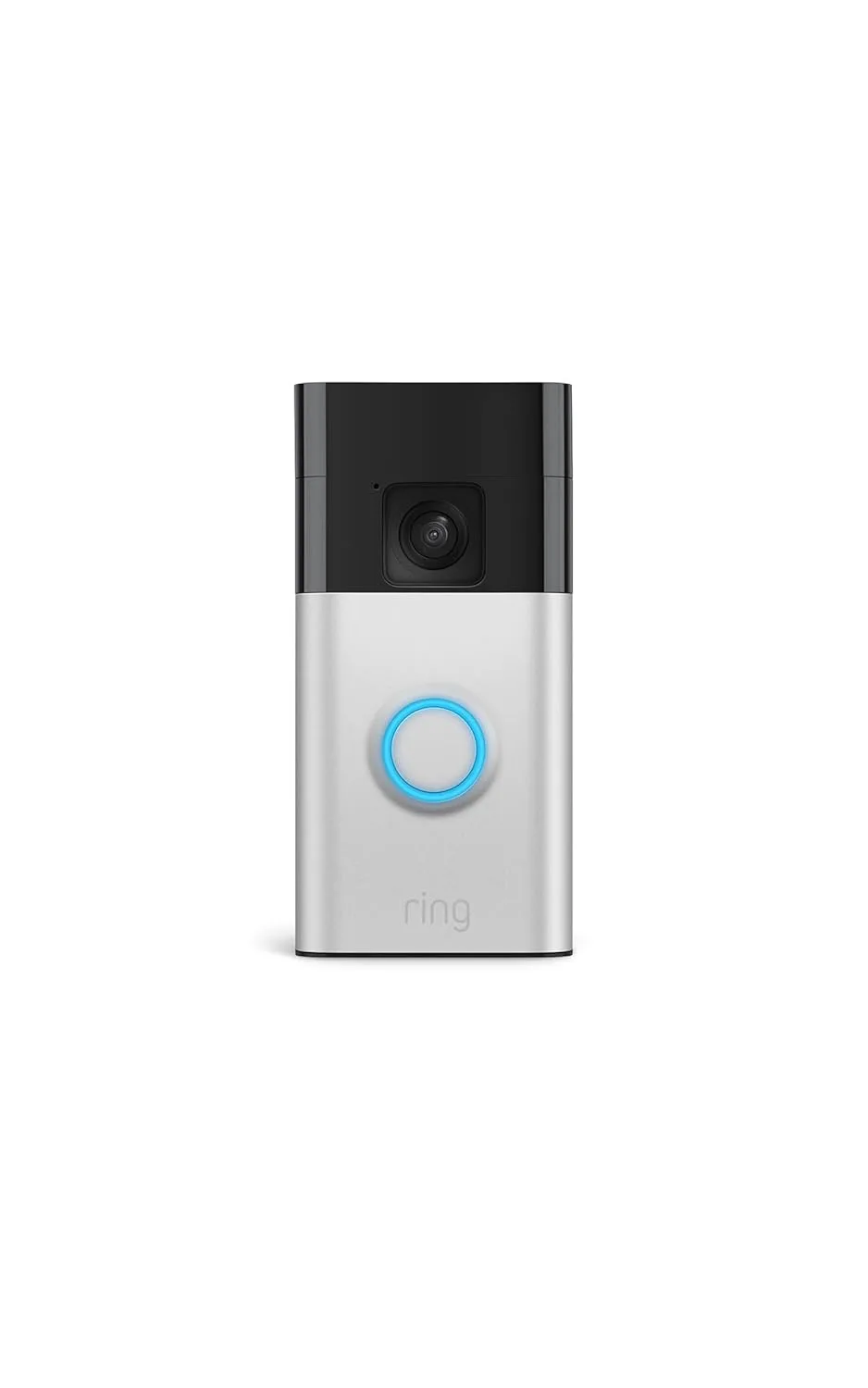 Full view video showcasing the Ring Battery Doorbell, highlighting its features for easy live monitoring and offering unique contextual insights.