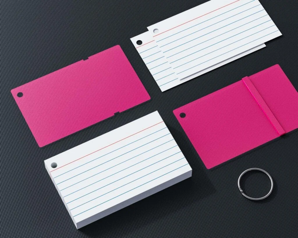 Yizuun 3x5 lined index cards, 200 pack, ideal study aids for teachers and students to enhance learning and organization. Perfect for notes and reviews.