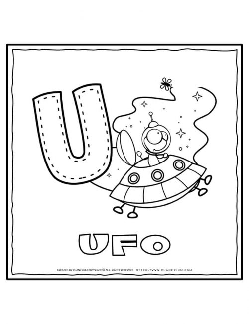 English Alphabet - Letter U | Planerium